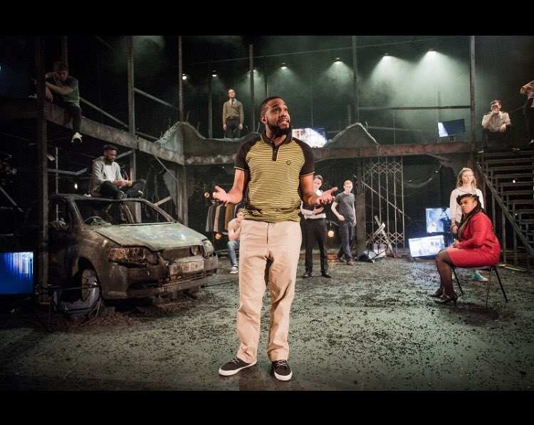 daniel_marot's tweet photo. Two shows down and two to go! Still time to grab tickets for tomorrow's performances of @Theriots2017 at @StratfordCircus https://t.co/2q9zXJTqAJ