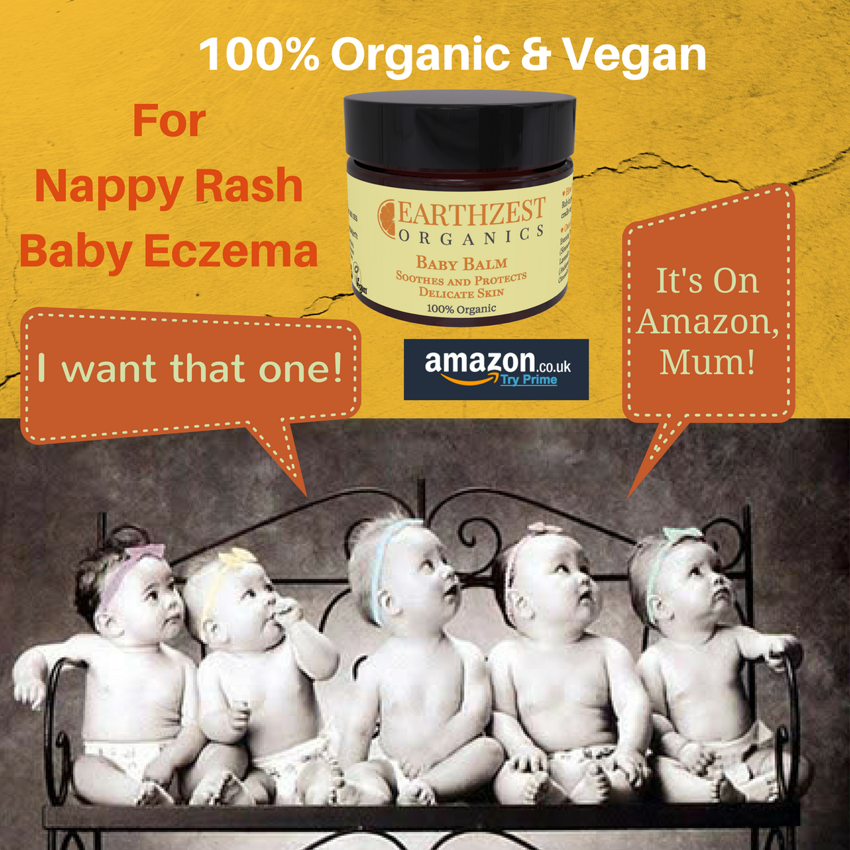 sjkaye2016's tweet photo. Great #gift for #mother &amp; #baby, 100% #Organic &amp; All #Natural Baby #Skincare. Get it on Amazon today https://t.co/of2JweCgAW https://t.co/MxwJyzrQeW