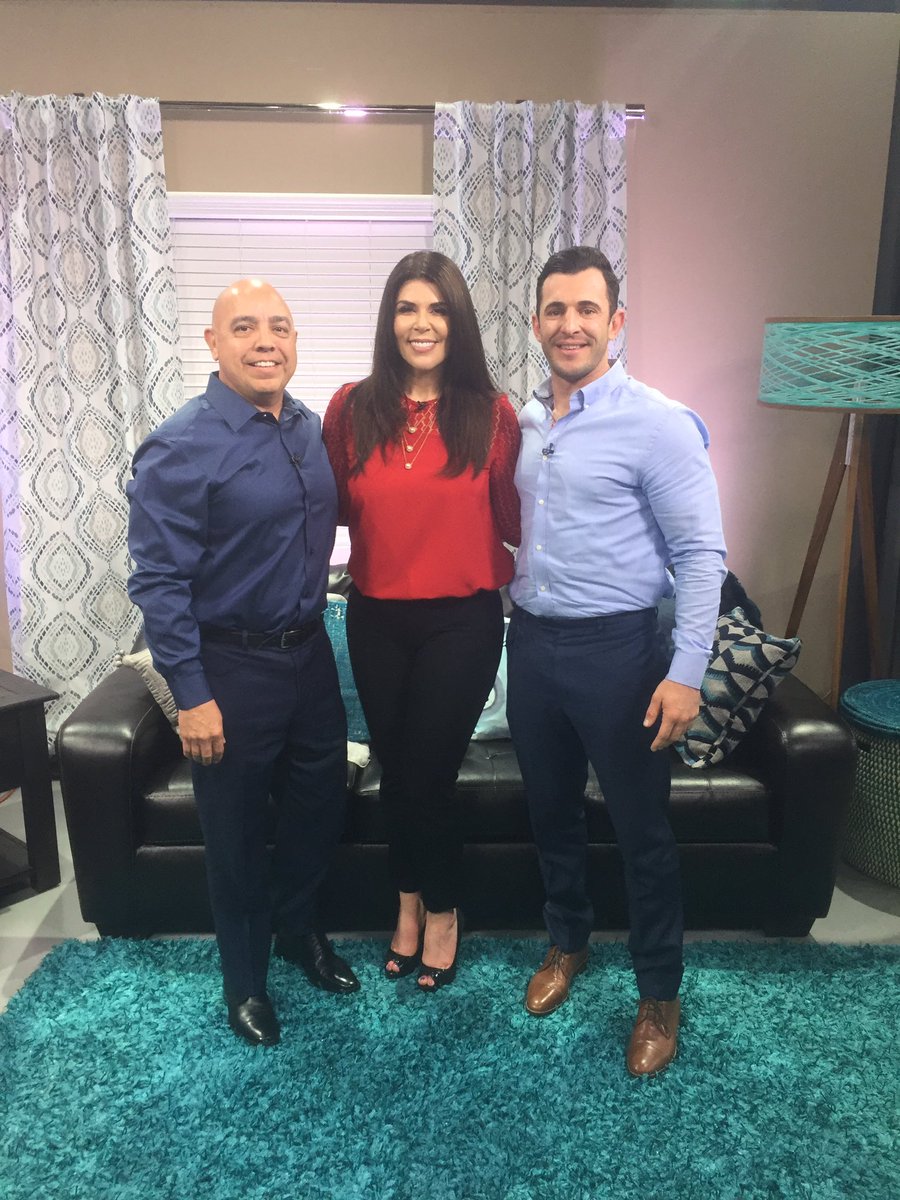 pffnevada's tweet photo. President Angelo Aragon and VP of Southern Nevada Cory Whitlock on @LasVegasNOW with @MercedesLV to discuss #FireHurts Campaign #RedCross https://t.co/lFSKOAC9vm