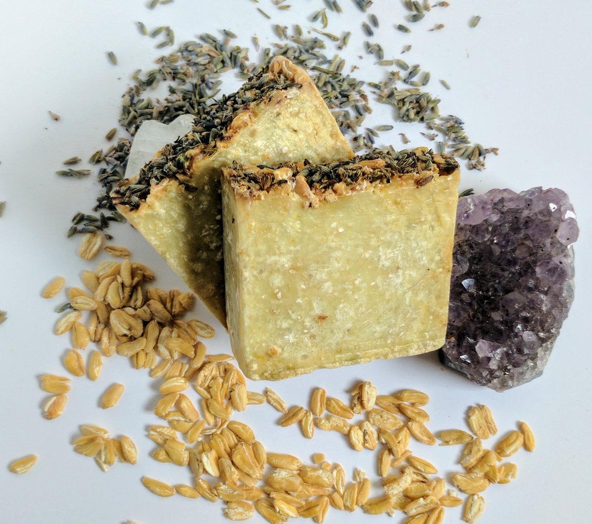 eternile_'s tweet photo. Beautiful soothing Lavender Kamut Soap available now at https://t.co/a3Uwp2mExs
#lavender #kamut #vegan #alakine #plantbased #nontoxic https://t.co/Ox9z4Pxq5a