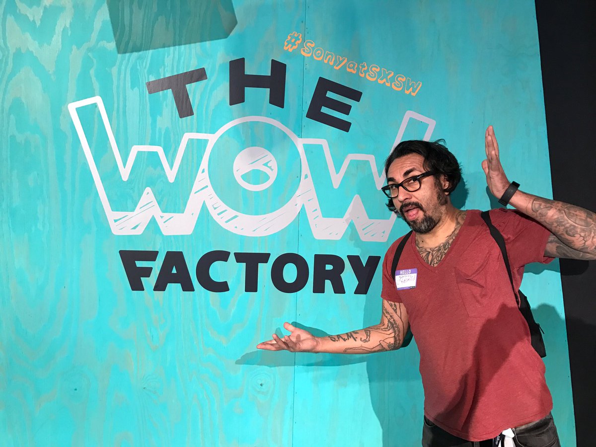 Hanging at The Wow Factory #SonyatSXSW