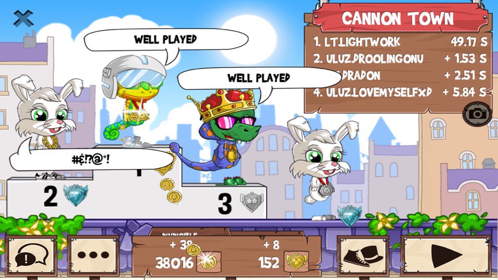 LLightwork's tweet photo. All those guys just got washed #funrun2 #DroolingOnU #dradon #LoveMyselfXD https://t.co/q1xVNukQCE