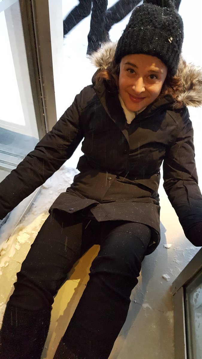 #accessibility #fail #mtl #winter Good thing OTs know to bum slide #slippery entrances. #crutches + #blizzard = #problemsolving <a href="/CAOT_ACE/">CAOT_ACE</a>