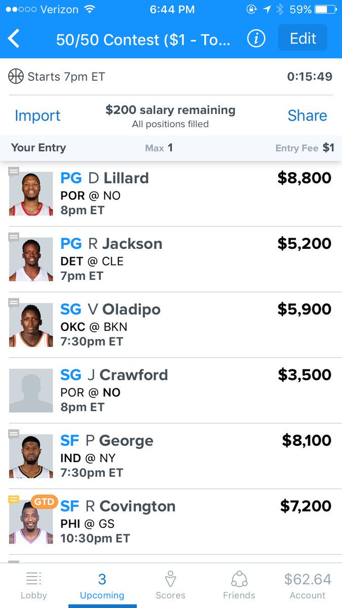 Average_GuyDFS's tweet image. 