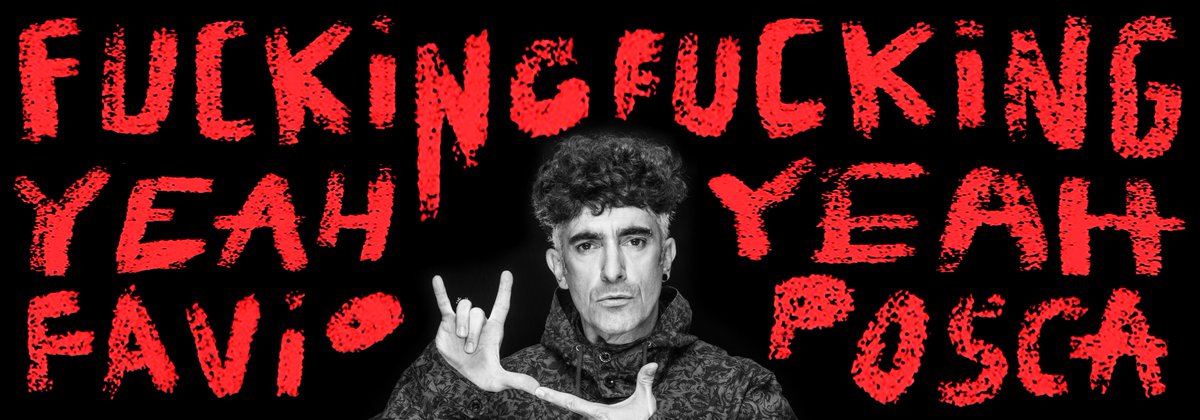 CentrodearteMDP's tweet photo. Ultima función de @favioposca el @CentrodearteMDP 
Te esperamos a las 22 en el Teatro! 
#FabioPosca #FukingFukingYeahYeah #CentroDeArte #MDP https://t.co/Q0uvvb3ev5