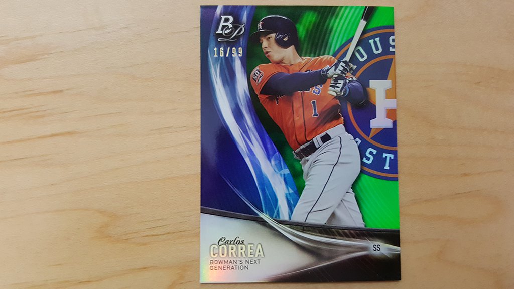 .<a href="/MLBNetwork/">MLB Network</a>’s #30Clubs30Days stops at <a href="/astros/">Houston Astros</a> camp. RT to win this fresh <a href="/TeamCJCorrea/">Carlos Correa</a> card. #MLBCards