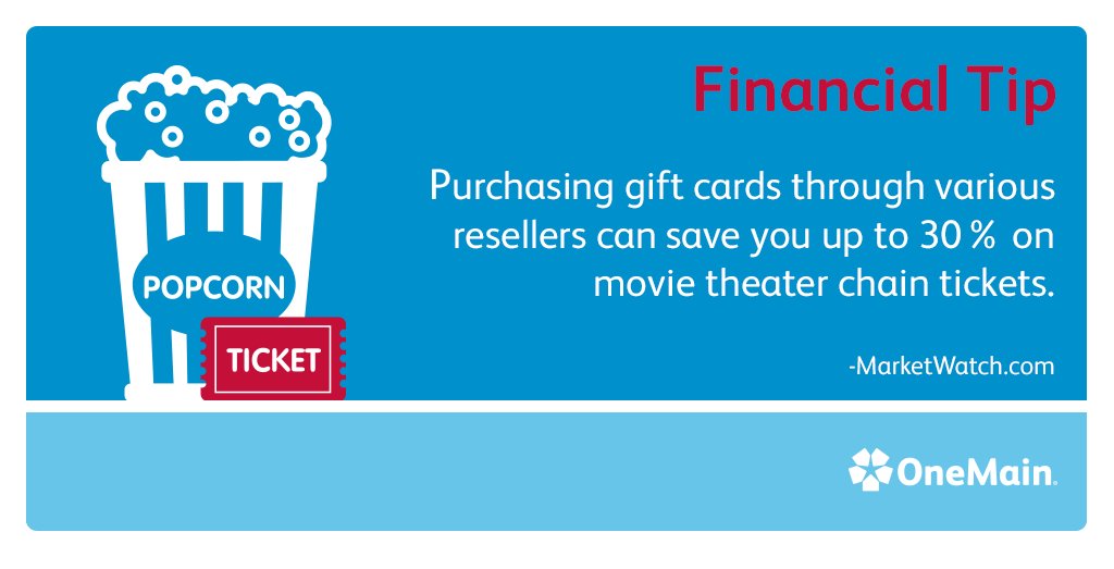 OneMain's tweet photo. Saving on entertainment, shopping &amp; dining out can help your budget. See how: https://t.co/cOexHzKqEr https://t.co/5aIfsQA0XS