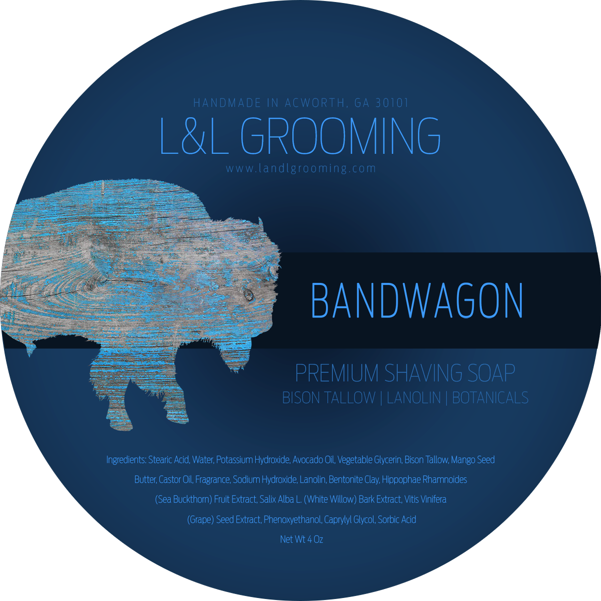 Sneak peek of Bandwagon, our take on the barbershop scent. Coming later this month :) #wetshaving #landlgrooming