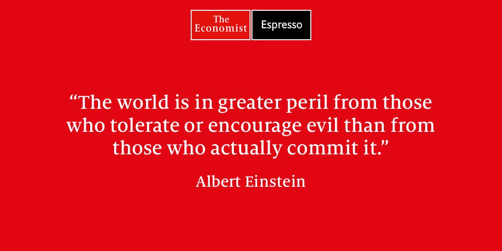 dshendrickson1's tweet photo. From The Economist Espresso: Quote of the day https://t.co/HUtdXLkeay