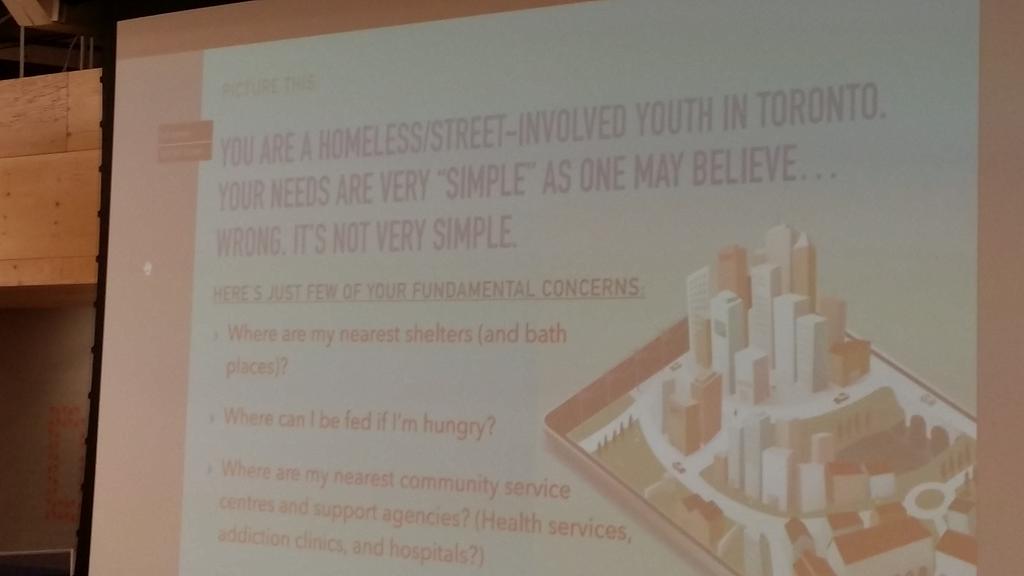 EngHumber's tweet photo. @sketchtoronto app for homeless at @Shopify # civictechto meetup https://t.co/pvQa4XasIM