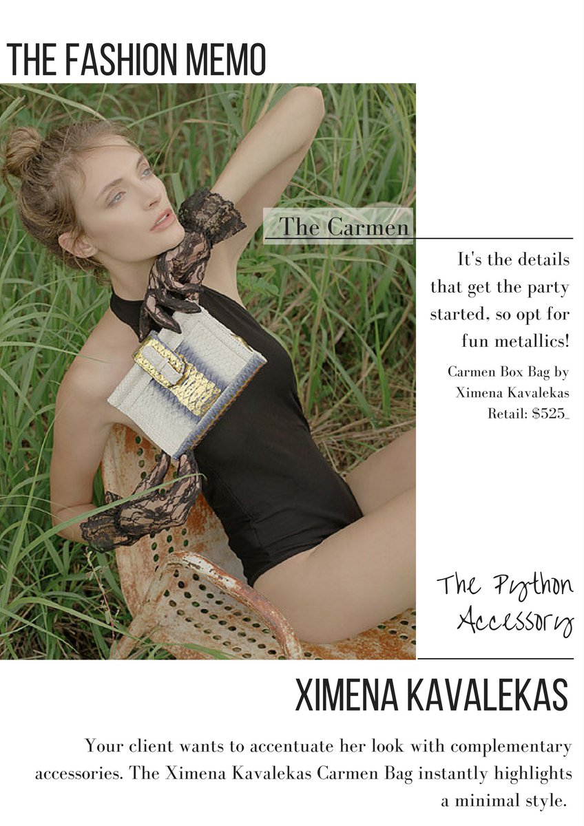 district_900's tweet photo. The Fashion Memo at #DISTRICT900 Feat. #ximenakavalekas #python #luxury #fashionbrand &amp; #miami pr pro's @GnazzoGroup https://t.co/svaXgcec9y