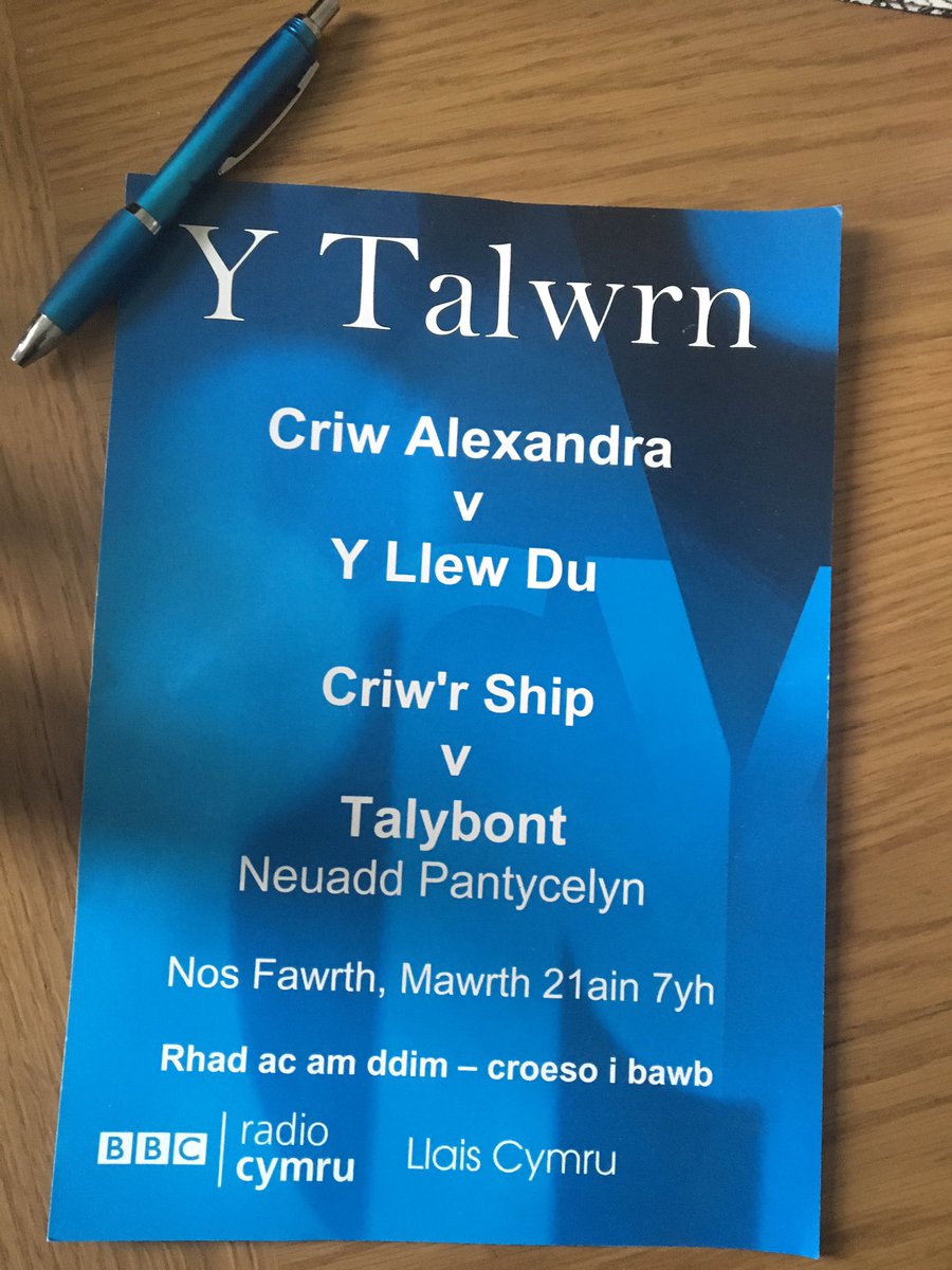 Nos Fawrth nesaf 7yh <a href="/achubpantycelyn/">Achub Pantycelyn</a> Criw Alex v tîm <a href="/llewduboi/">Llew Du Aberystwyth</a> + Y Ship v #Talybont #Talwrn #Aberystwyth 

AM DDIM! Croeso i bawb #Cardi