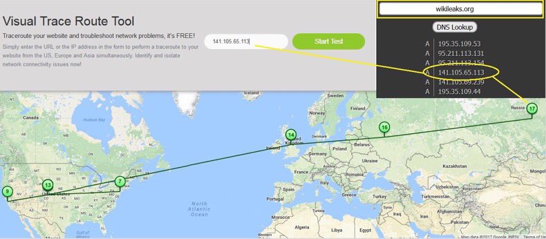 TeaPainUSA's tweet photo. WARNING: Do not go to WikiLeaks website!!  These servers now reside in Russia and allows FSB to monitor all access!  #TrumpRussia https://t.co/wMvbZaZAgQ