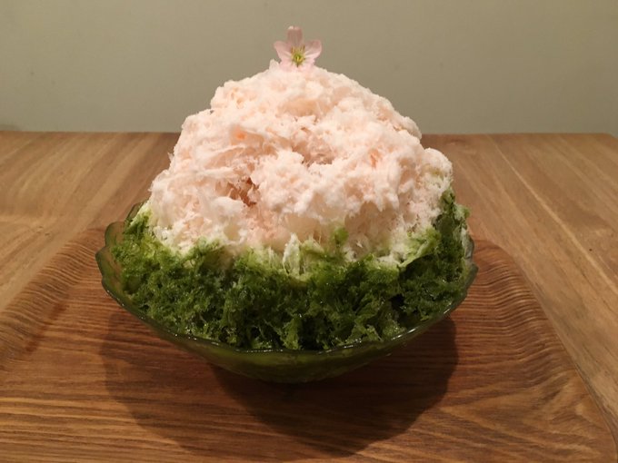 神奈川 横浜 カフェクノップゥ かわいい素敵な空間で食べるかき氷