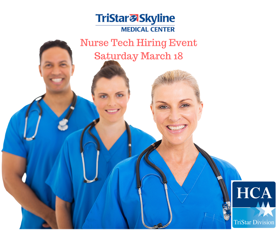 TriStar_Jobs's tweet photo. TriStar Skyline Medical Center's hosting a #NurseTechnician Hiring event this Sat. #SignonBonuses available! #jobs
https://t.co/7WYPi1m9p5 https://t.co/kcgrmGtzru