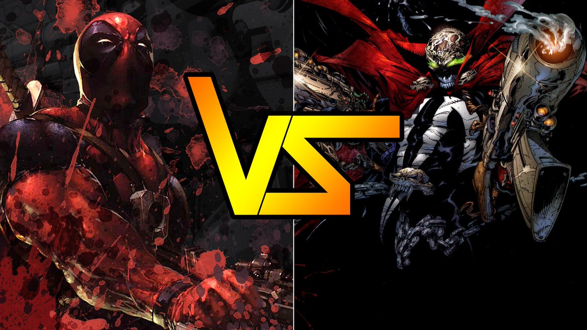 NerdReactor's tweet photo. The #FandomBattle between #Deadpool and #Spawn is close! Head over to our FB page & vote your favorite to victory! https://t.co/AzzVlPqQdd https://t.co/Abca7Tq6Oj