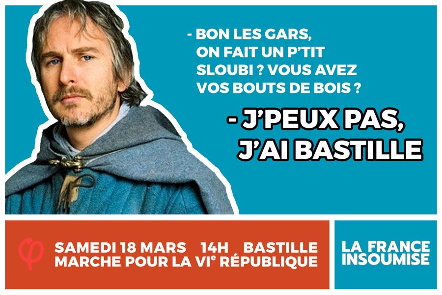 Je peux pas j'ai Bastille ! #18mars2017 #bastille #JLM2017