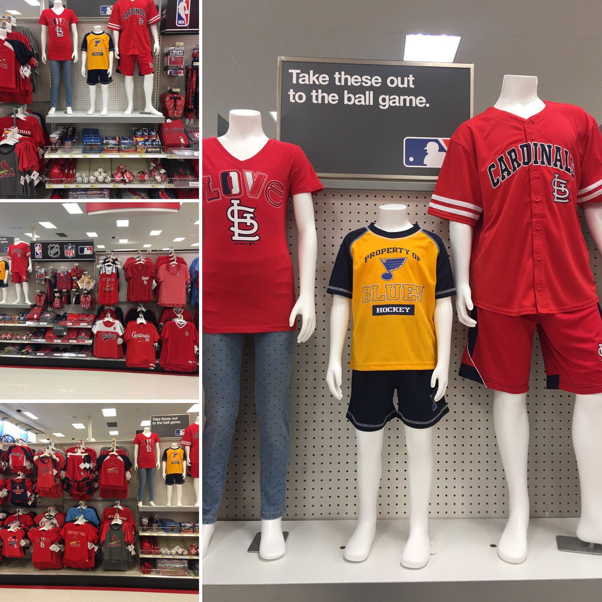 crystal_hend's tweet photo. @amoellr @JulieEnglar Fan Central revamp with addition of new mannequins in preparation for opening day 2017! #t1278 #targetstyle #vmtl https://t.co/bM3NsTfixf