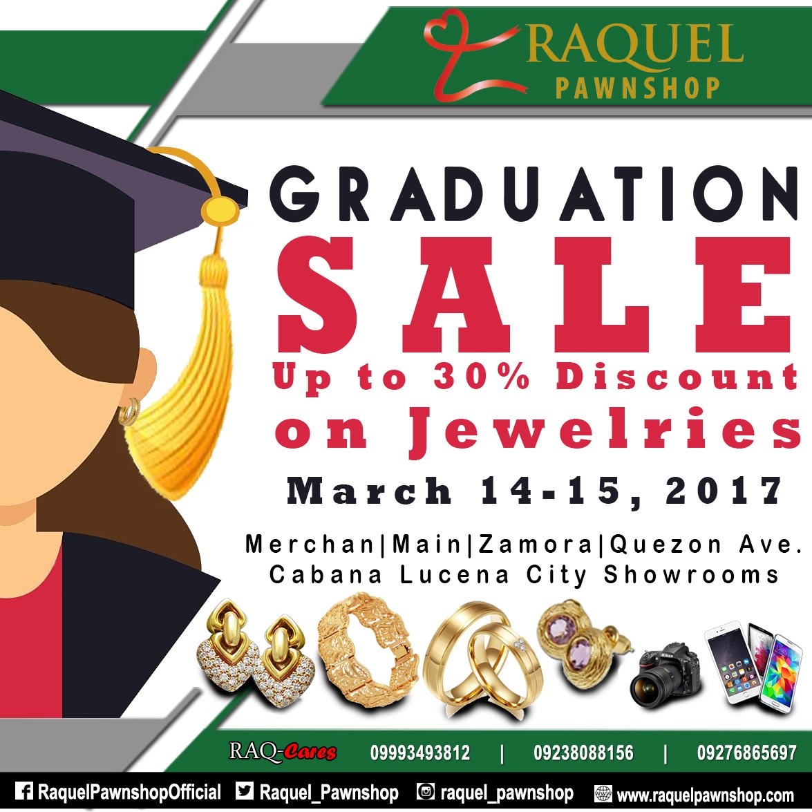 Raquel_Pawnshop's tweet photo. Raquel Pawnshop Graduation Sale
#RaquelPawnshop
#GraduationSale https://t.co/BZ7p8n0ey6