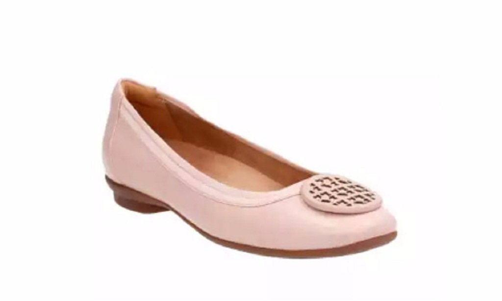 It's the women's dress flat that can dress up any outfit all on its own. From the <a href="/clarksshoes/">Clarks Shoes</a> Artisan Collection the Candra Blush. Stop by!