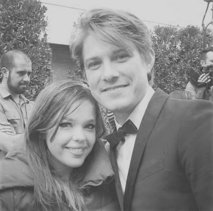 Happy birthday, Taylor Hanson. Admit it. We look cute together. 