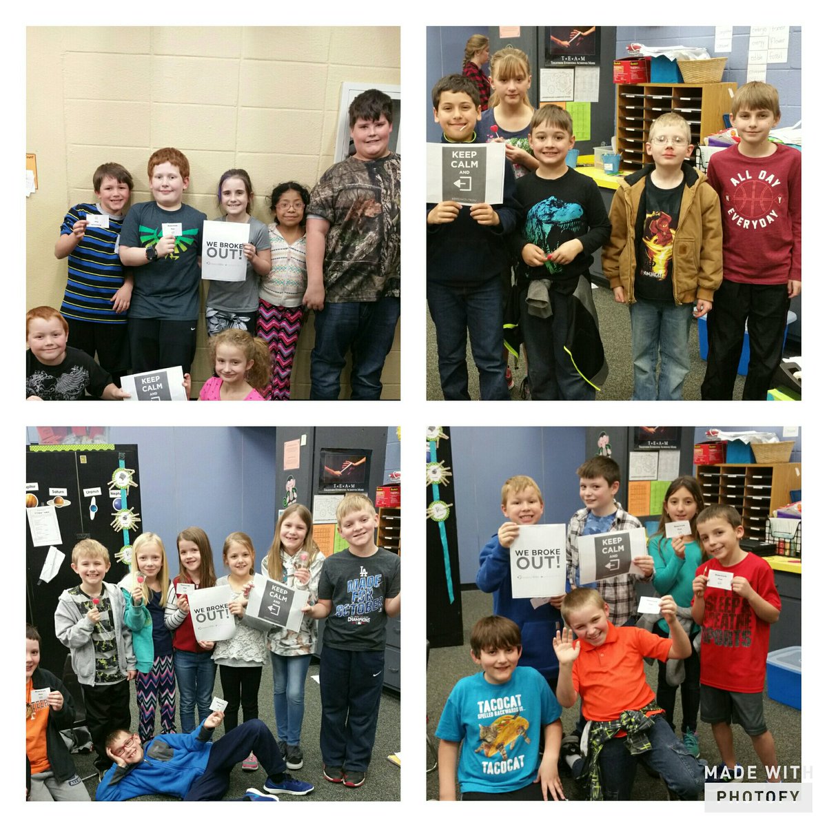 jesthirdgrade's tweet photo. We broke out...#breakoutEDU.. https://t.co/CrQHxueBUM