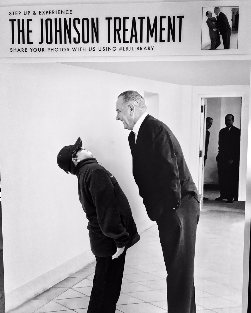 jpereznavarro's tweet photo. Somebody learned 'The Johnson Treatment' at the @LBJLibrary...
#FatherandSonSpringBreak with the Colonel @AskinsOnline and @mredding https://t.co/al9K2UW8Yt