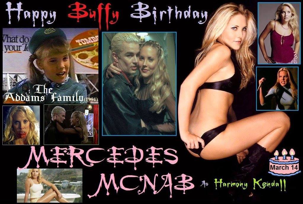 3-14 Happy birthday to Mercedes McNab.  