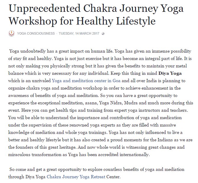 #Yoga #Meditation #ChakraJourney
Unprecedented Chakra Journey Yoga Workshop for Healthy Lifestyle bit.ly/2mr2re5