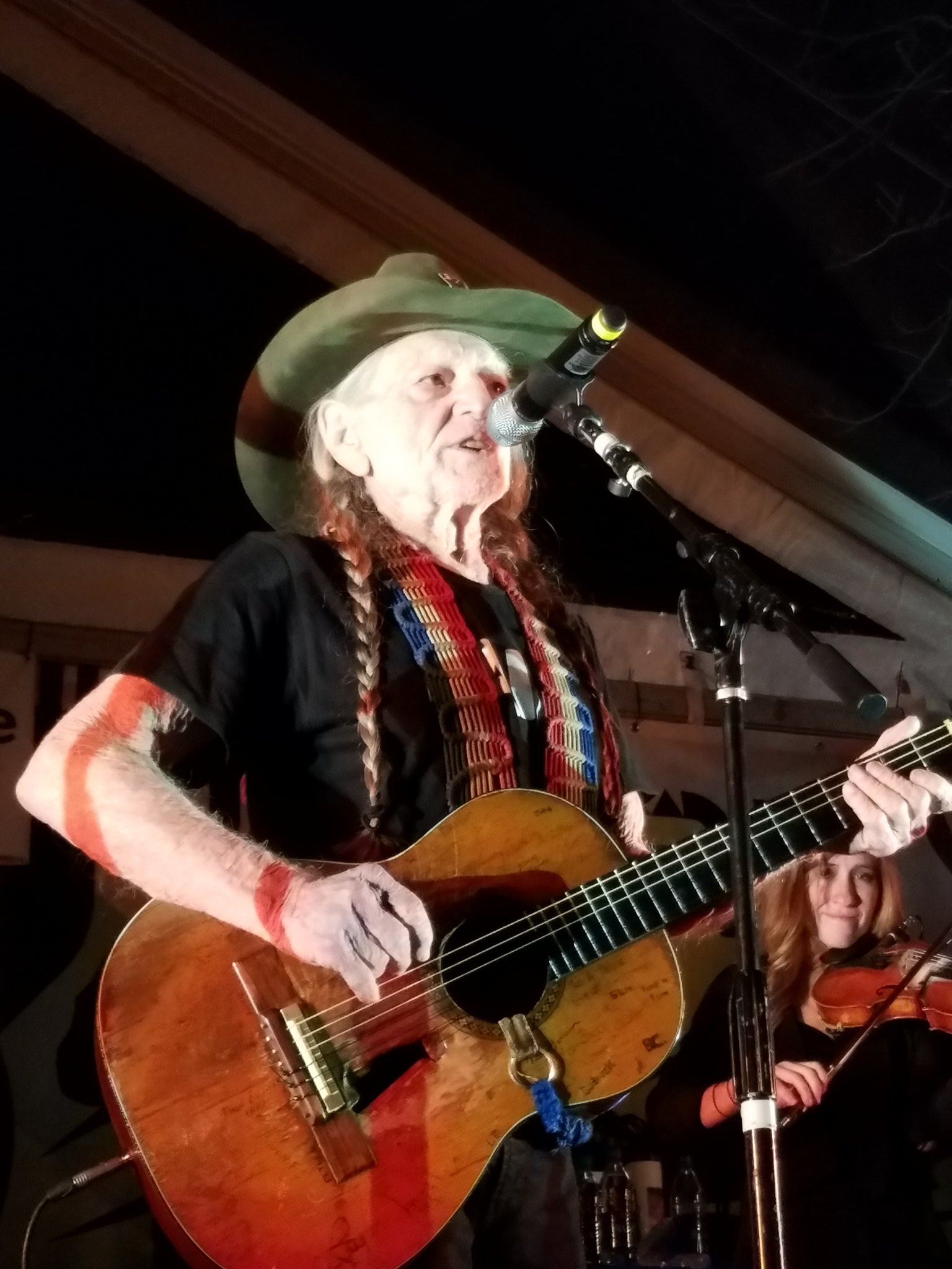 Great show with Willie Nelson & Ray Benson\s in at Happy Birthday Ray! 