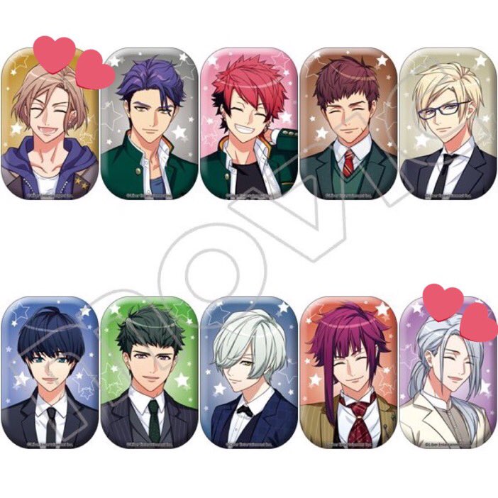 mrgz__59's tweet photo. 【交換・譲渡】A3! スマイルキャラバッジ コレクション 春組 夏組 秋組 冬組 

(譲) ☆左京 臣 太一 十座 ☆密 丞 ☆紬 誉 各2
(求) 定価＋送料 or 万里 > 三角

☆は纏めてか万里との交換優先です。お気軽にリプ下さい。
@a3_bot @a3_goodsb https://t.co/8XQKBBAEOJ