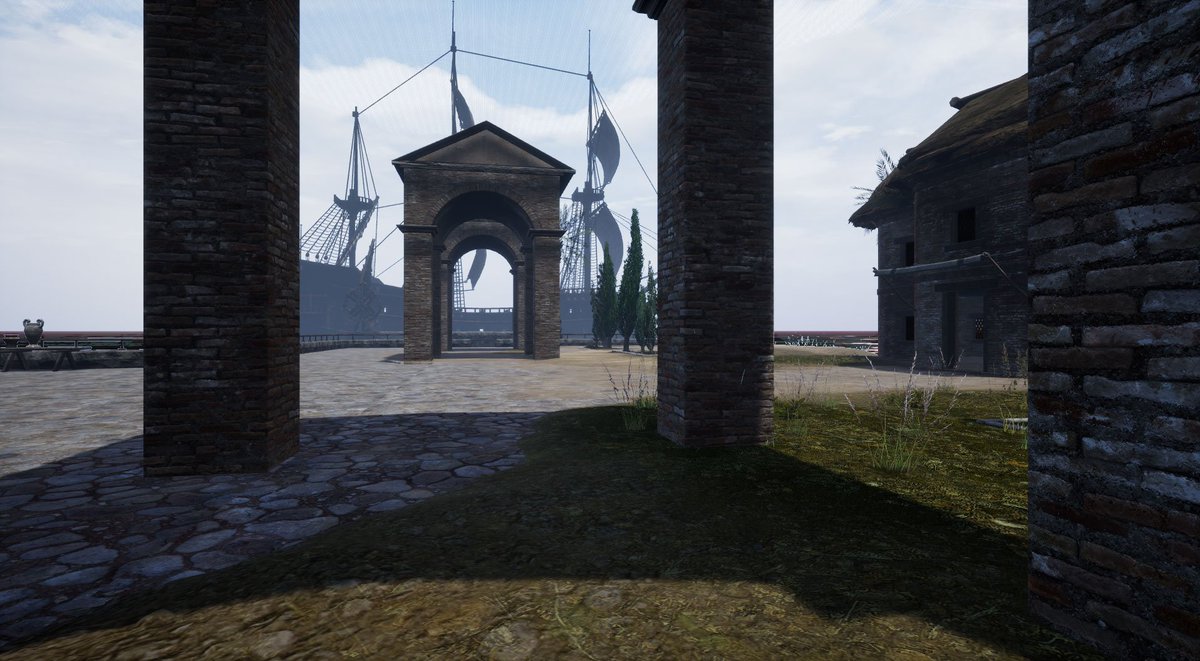playEpica's tweet photo. Location development #Harbor #LegendsOfEpica #LOE (work in progress) with #UnrealEngine @PolyPixel3D @qthe0ry @UnrealEngine https://t.co/feSnC787Sq