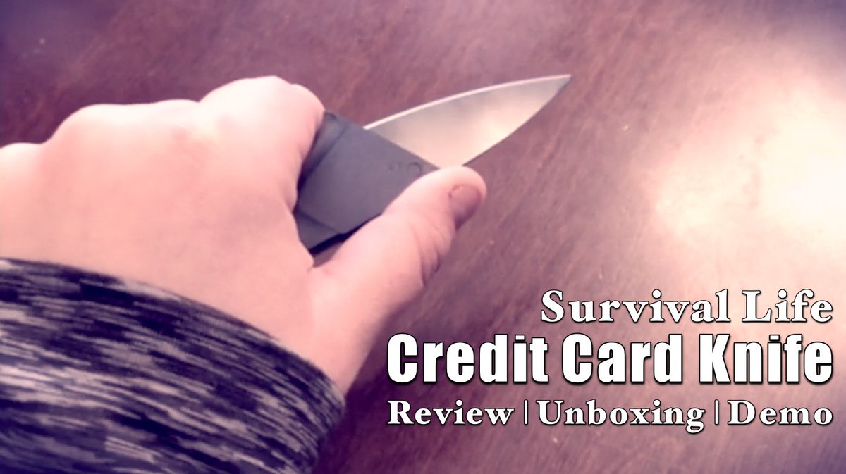 sarahjpeters_'s tweet photo. Survival Life Credit Card Knife #Review #Unboxing #Demo https://t.co/vEAWYD8l8Z #instablade #survivallife #appleseek https://t.co/ut1Aj6NfYZ https://t.co/Fh4E1NgrKE