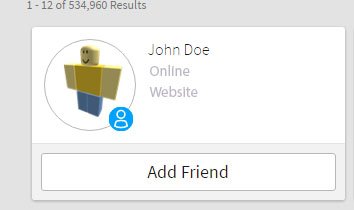 2TheEdge on X: Woah John Doe Is Online! #Johndoe #Roblox #Hacked   / X