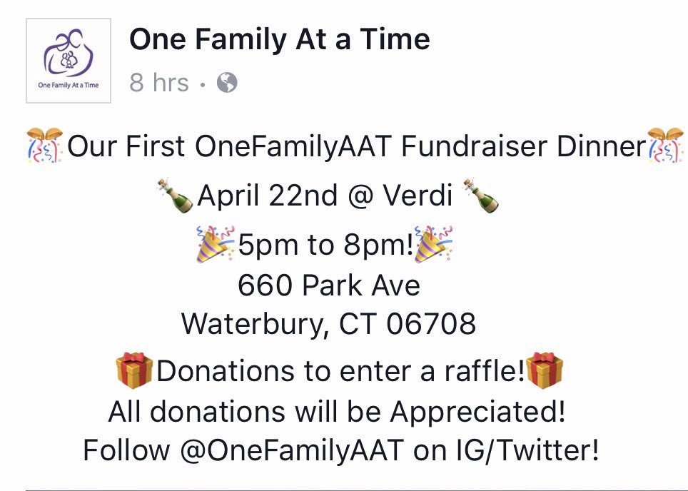 OneFamilyAAT's tweet photo. @Nonprofits @nonprofitorgs @GreatNonprofits https://t.co/IxPtpqMMpg