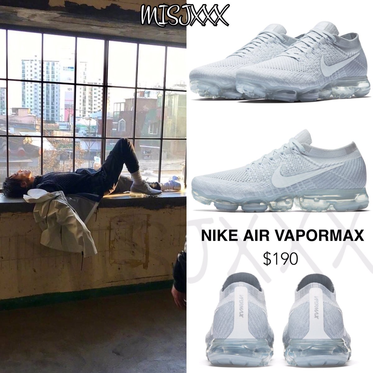 Nike AIR VAPORMAX PLATINUM.($190 