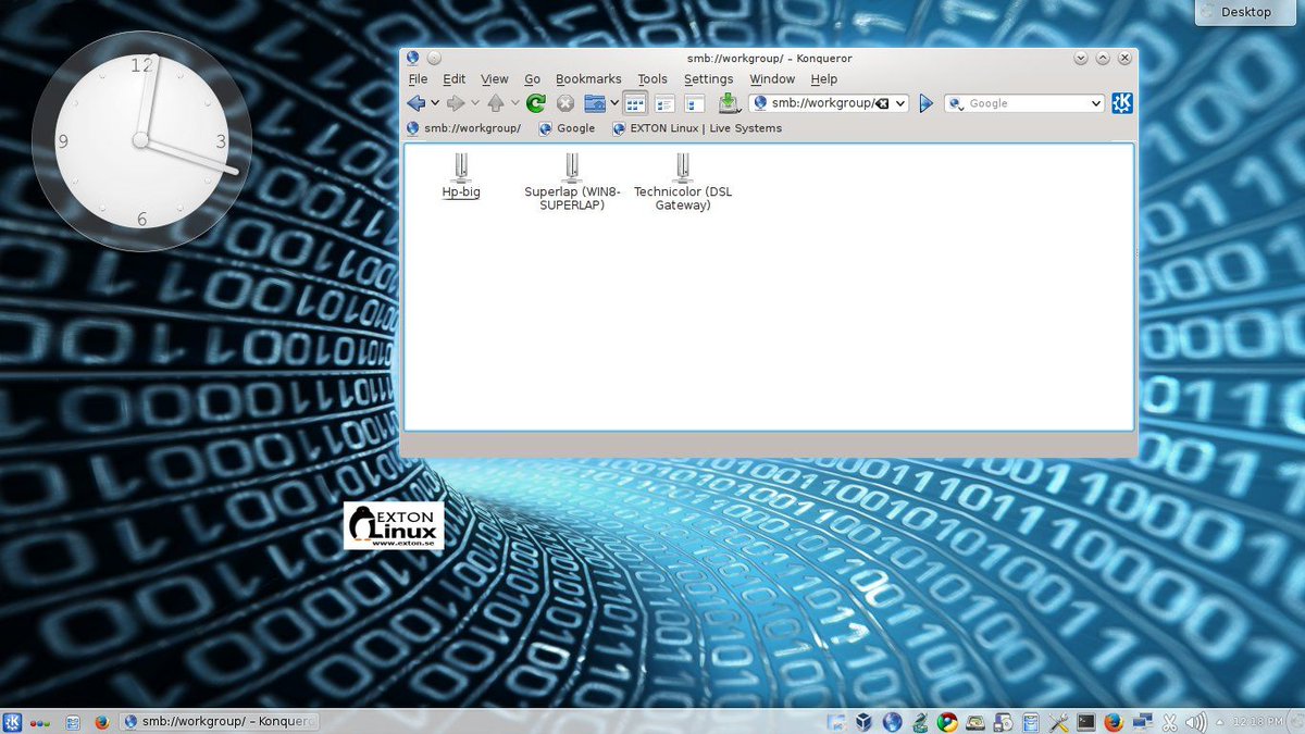MariusNestor's tweet photo. #SlackEX Distro Is Based on #Slackware 14.2 and #KDE 4.14.27, Uses #Linux #Kernel 4.10.2 https://t.co/8nW0hJnBnR @linuxexton @kdecommunity https://t.co/rU9bTzKUsA