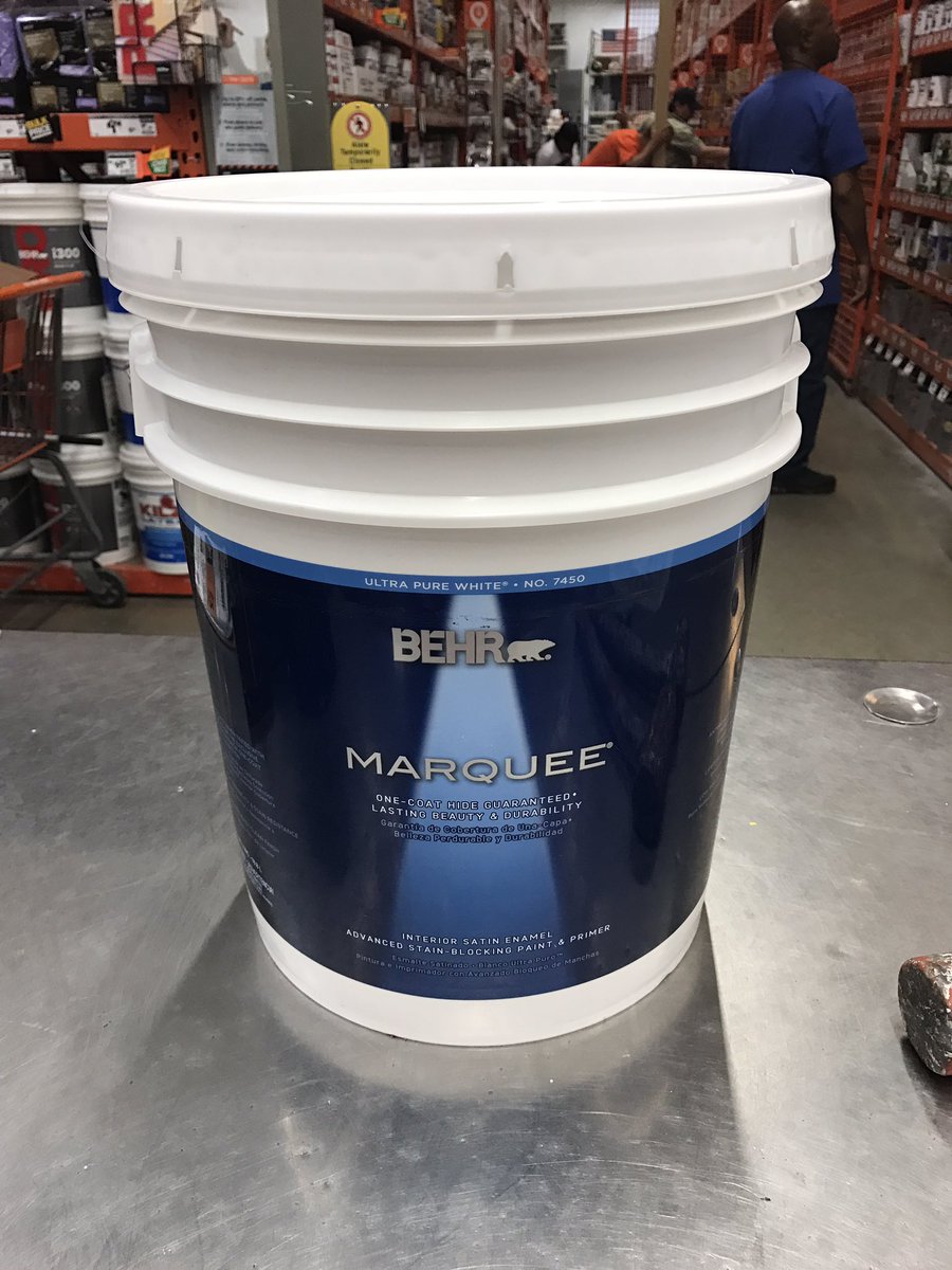 pepena45's tweet photo. Another happy marquee customer! #441 @THD_Melissa @HomeDepot @blaylock_rob @BehrPaint @THD_D287 https://t.co/ln8VoXKfr8