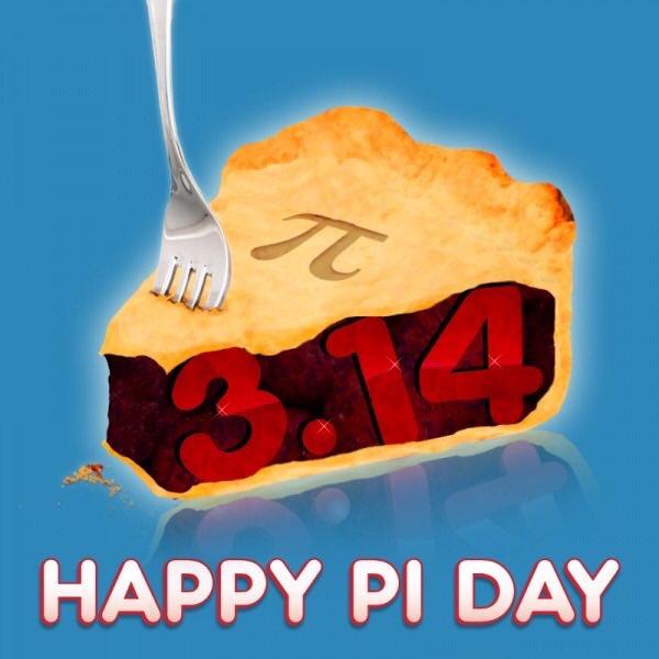WylieWarren2's tweet photo. Happy Pi Day!!!! #PiDay 😋 https://t.co/CpI0Iecl41