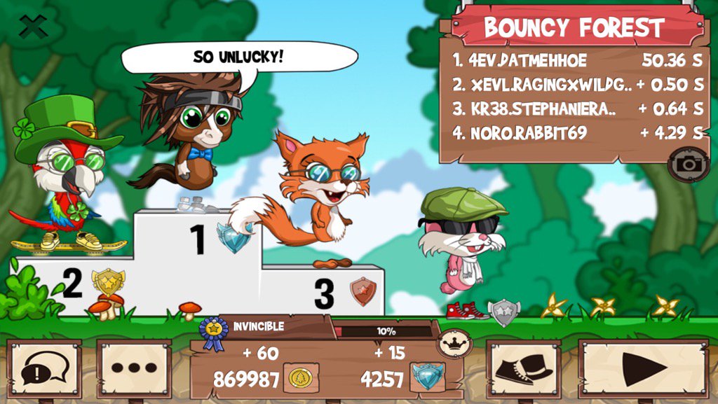 ogXsideXhoe's tweet photo. All those guys just got washed #funrun2 #RagingxWildGran #StephanieRamey #Rabbit69 https://t.co/CCP8tpquo3
