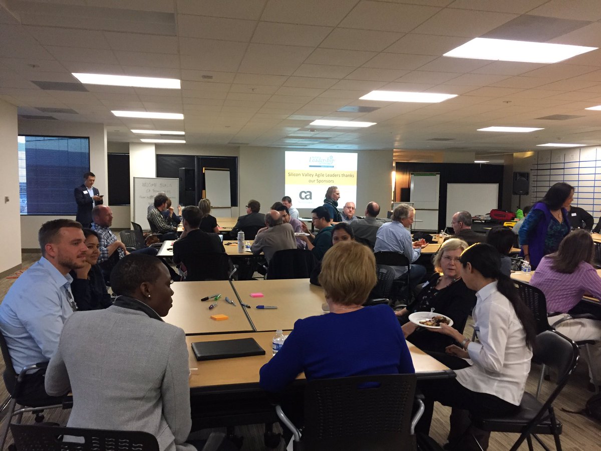 SineadACondon's tweet photo. @CAinc @EntrprzAgility @SineadACondon hosts #SVALN #Agile Leadership with @EpicStart Stacie Louie. #HighPerformance talk https://t.co/S9OcXvE591
