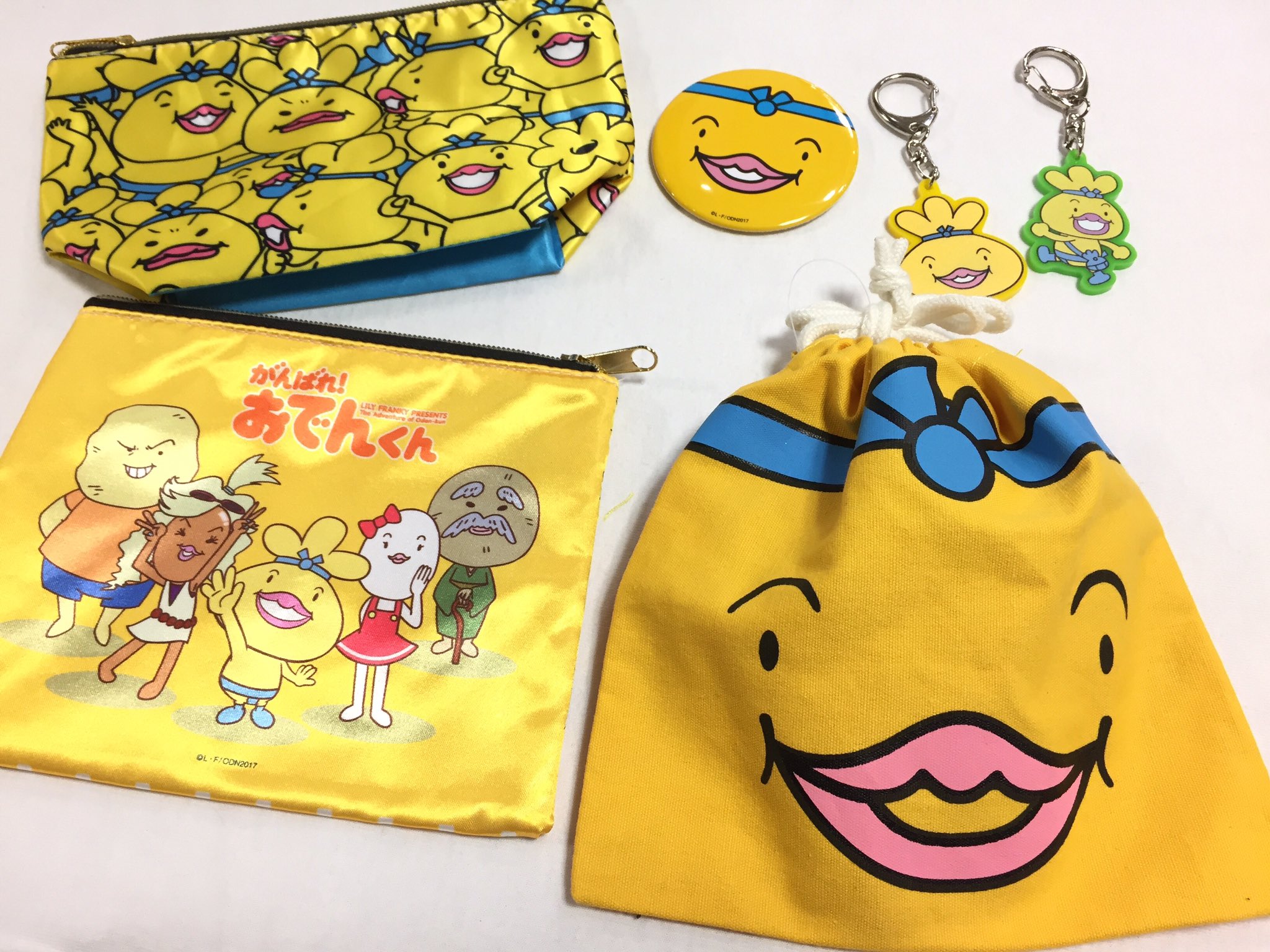 サンキューマート仙台イービーンズ店 コラボ新商品 新たなコラボ商品が登場しました がんばれ おでんくん サンキューマートのコラボです おでんくんと仲間たちがサンキューマートオリジナルグッズとなりました お馴染みのキャラクターとの