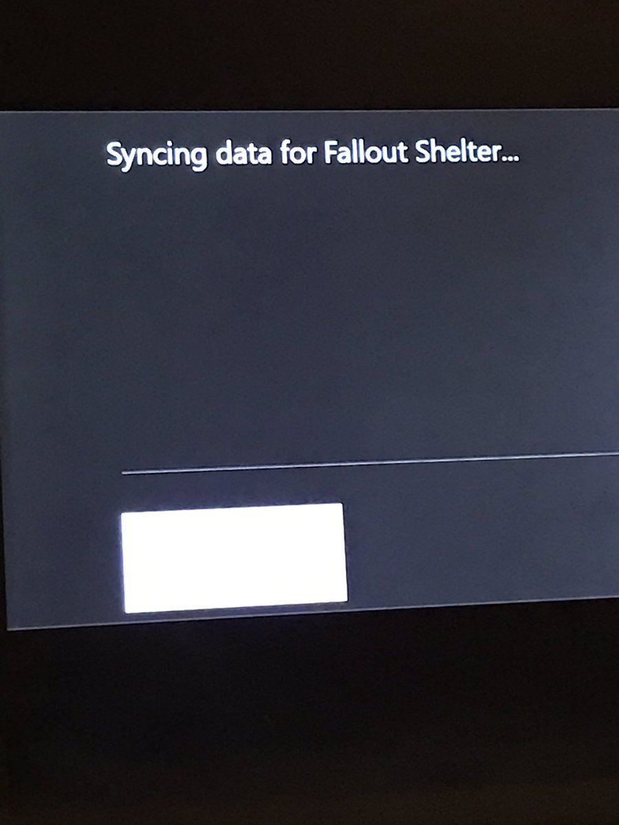 Sixth_Immortal's tweet photo. @Fallout so much for playing it on Xbox1 https://t.co/oZ60k2dk6c
