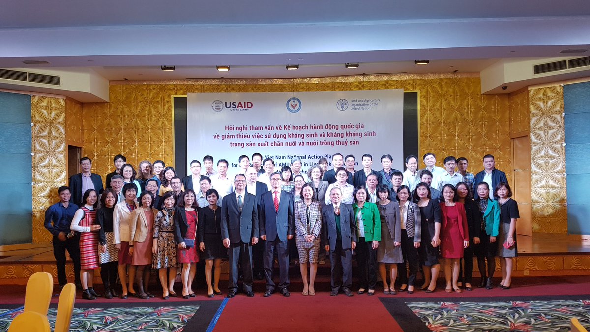 jonghabaefao's tweet photo. WS for Nat'l Action Plan for reduction of AMR in Livestock Production and Aquaculture. https://t.co/AYQxMPt1XE