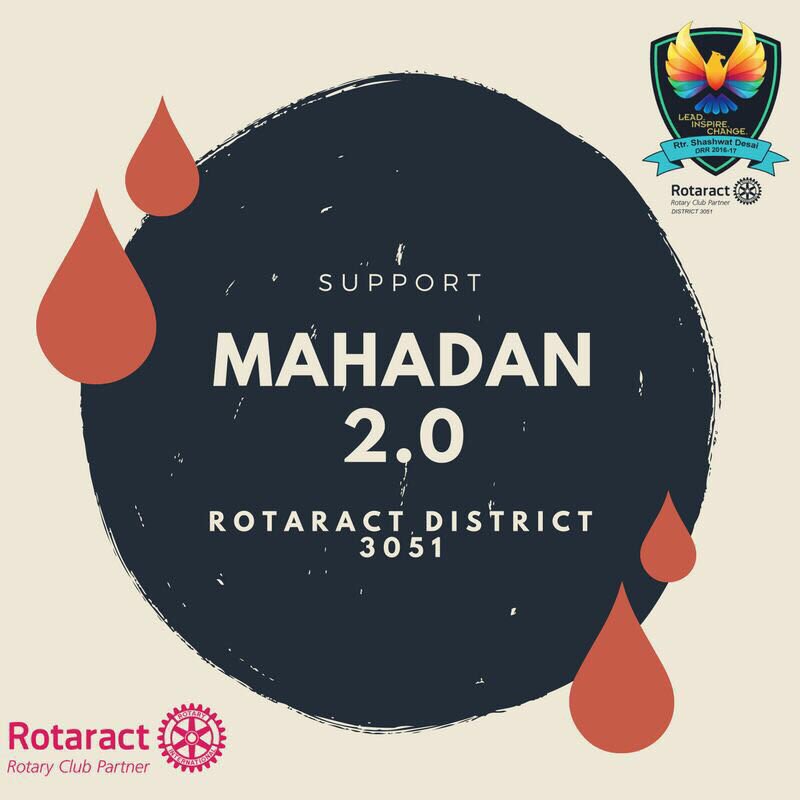 Rotaract3054's tweet photo. @rckankaria is gearing up for Mahadan 2.0
#Rotaract #Rotaract3051 https://t.co/VowqhHVPPm