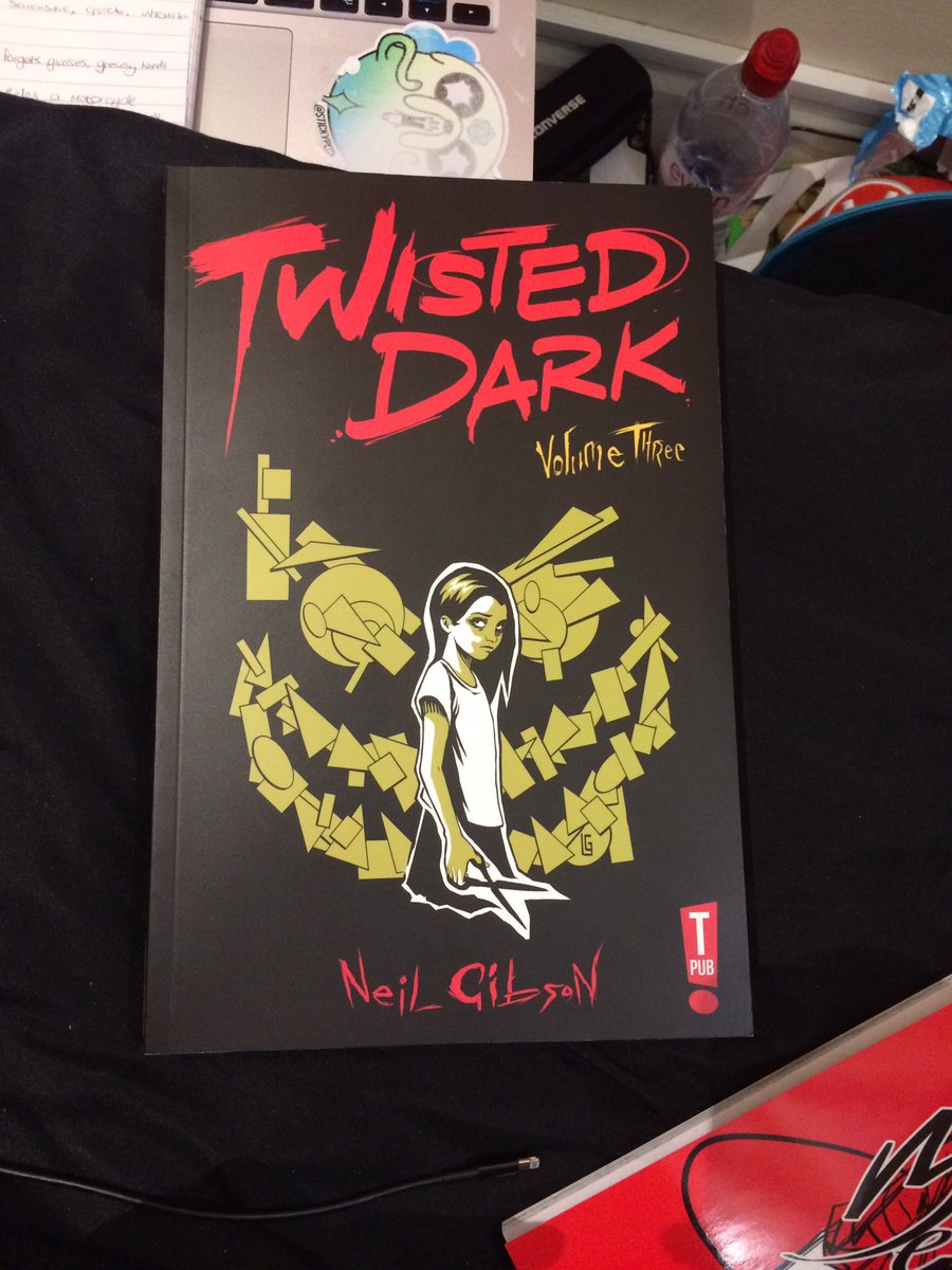 Charll_w's tweet photo. Thanks to @TwistedNeil and @TPubComics for persuading me to buy my first Twisted Dark book! Definitely a good late night read #TpubComics https://t.co/HB8qzXP4hQ