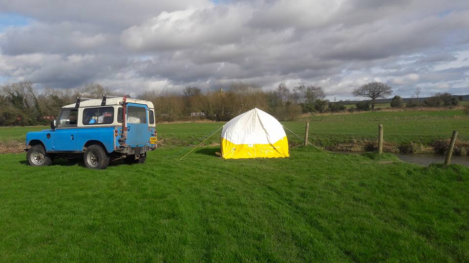 RiverPowerPodAP's tweet photo. River Penk: cleaning up, removing debris &amp; preparing site for research work with Lancaster University &amp; trialing mooring methods for Kenya. https://t.co/KSgS7Oi3r6
