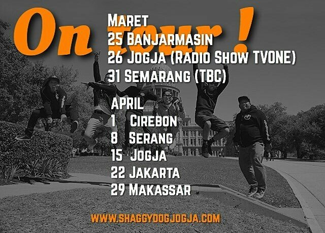 Catat di kalender kalian, kembali berdansa w/ <a href="/shaggydogjogja/">SHAGGYDOG</a>