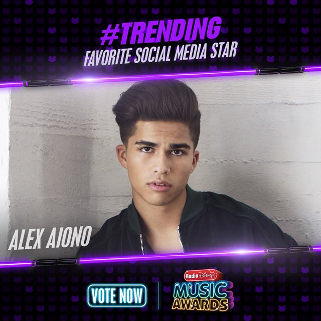 alexaiono's tweet photo. IM NOMINATED FOR AN RDMA!! Vote by tweeting with #trending #alexaiono and @radiodisney OR RT THIS☺❤ https://t.co/MFeRyVoIKR