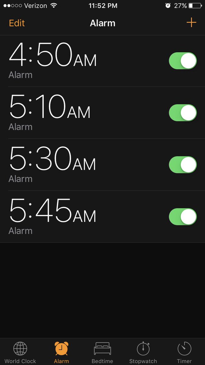 abswims's tweet photo. Just so every time I wake up, I get satisfaction out of knowing I get 15-20 more min to sleep each time. I🖤weekdays https://t.co/OdSKCYkFAI